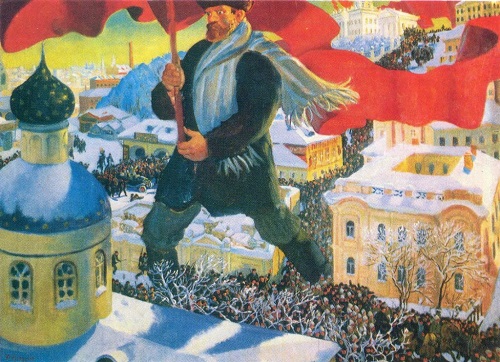 ‘Bolshevik’, Boris Kustodiev