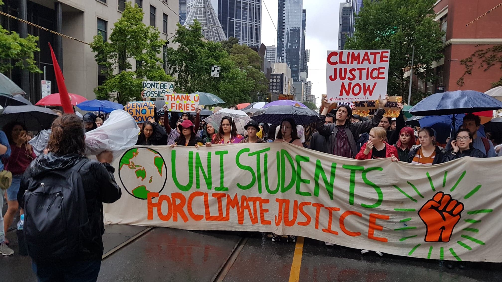 Uni Students for Climate Justice in Melbourne