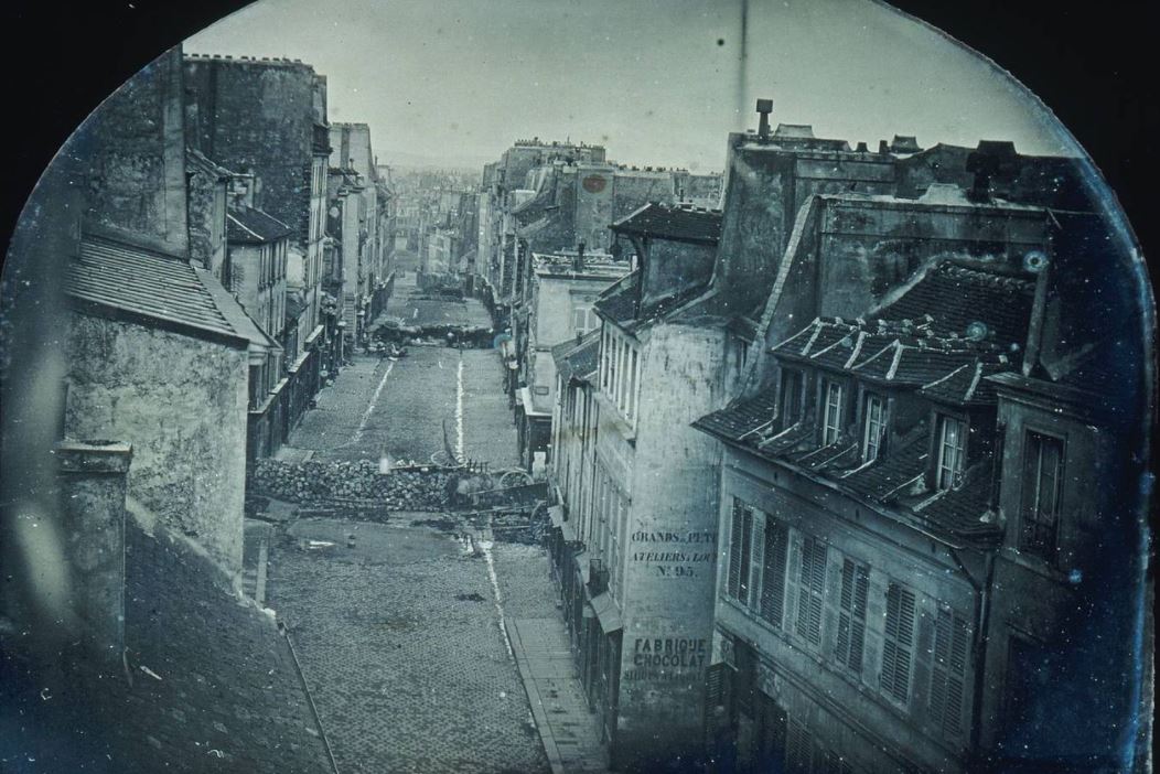 Barricades on the Rue Saint-Maur after the June uprising.